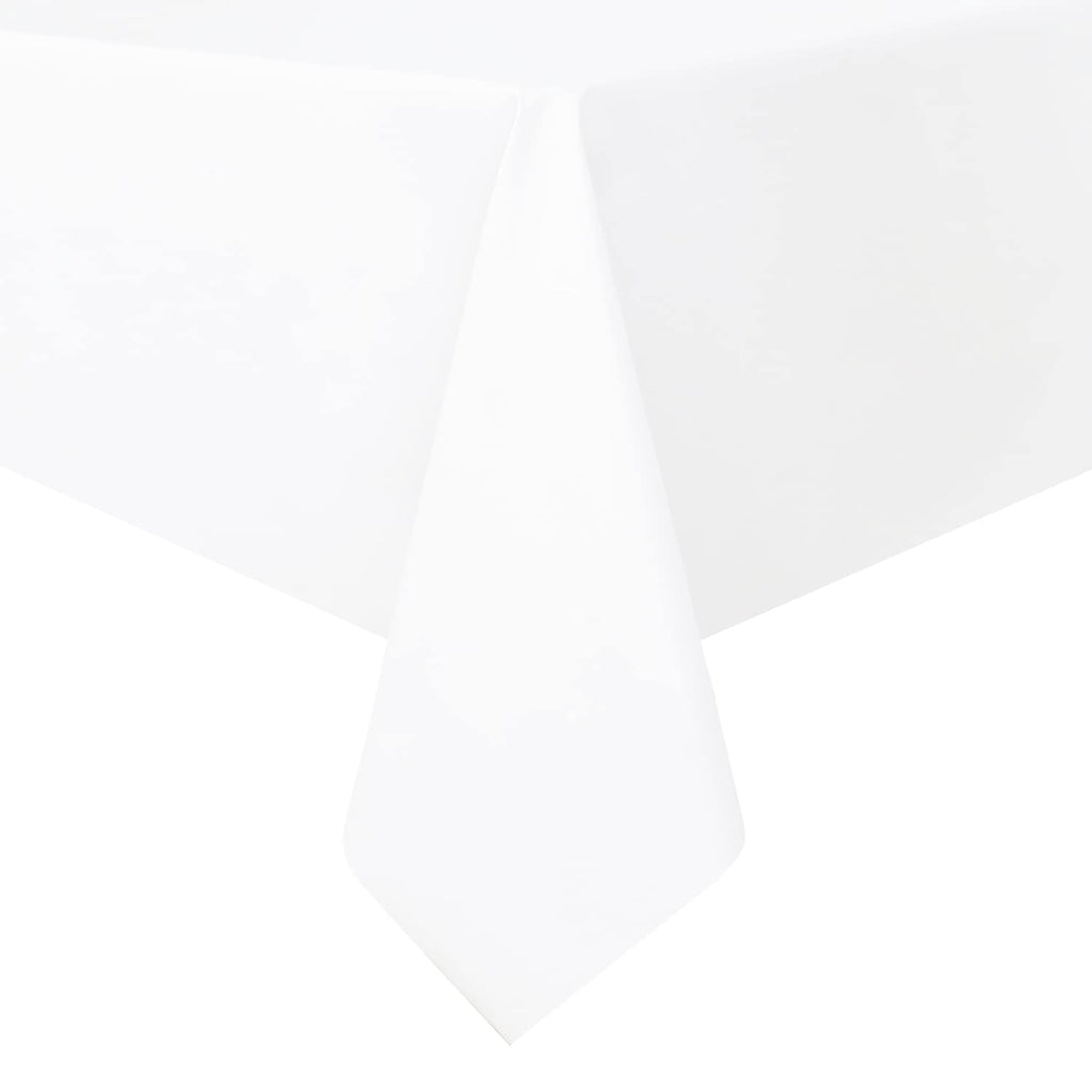 Romanstile Clear Plastic Table Cover Protector Tablecloth, 54 x 78 Inch