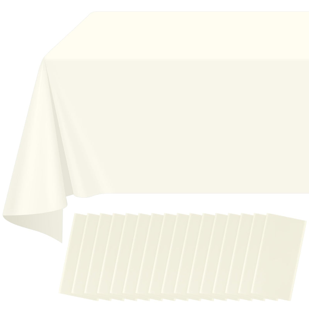 12Pack Sage Green Plastic Checkered Tablecloth, Premium Decorative Disposable Sage Green Gingham Plaid Table Cloths for Parties, Rectangle Party Table Cover for Picnic Birthday Wedding, 54x108 Inch