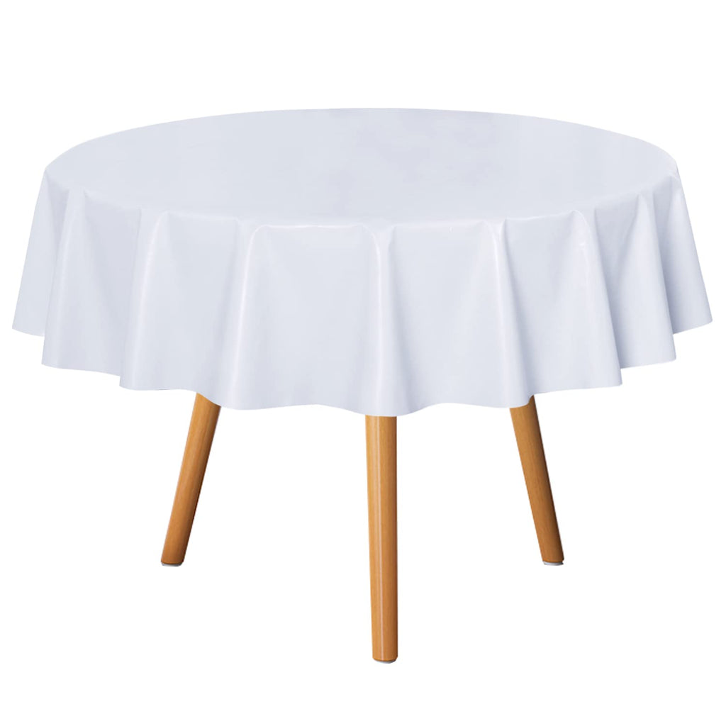sancua Clear Plastic Table Cover Protector Waterproof Tablecloth 60x84 Inch