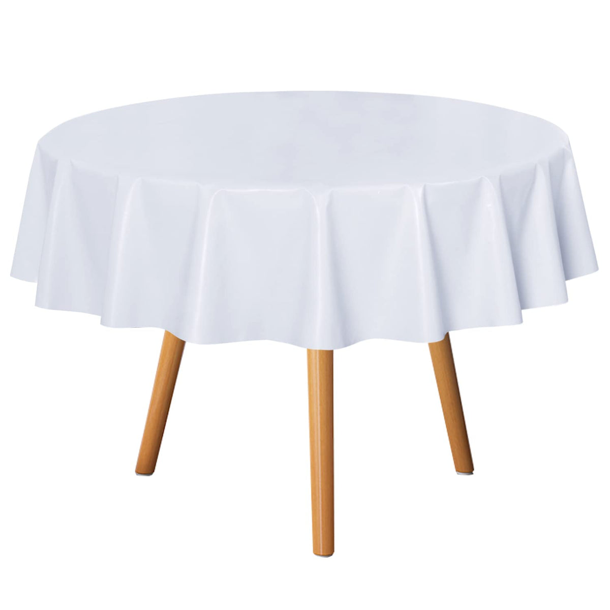 sancua Clear Plastic Table Cover Protector Waterproof Tablecloth 60x84 Inch