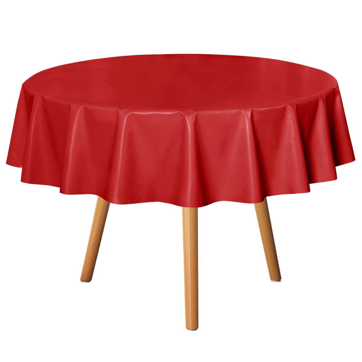 sancua Clear Plastic Table Cover Protector Waterproof Tablecloth 60x84 Inch