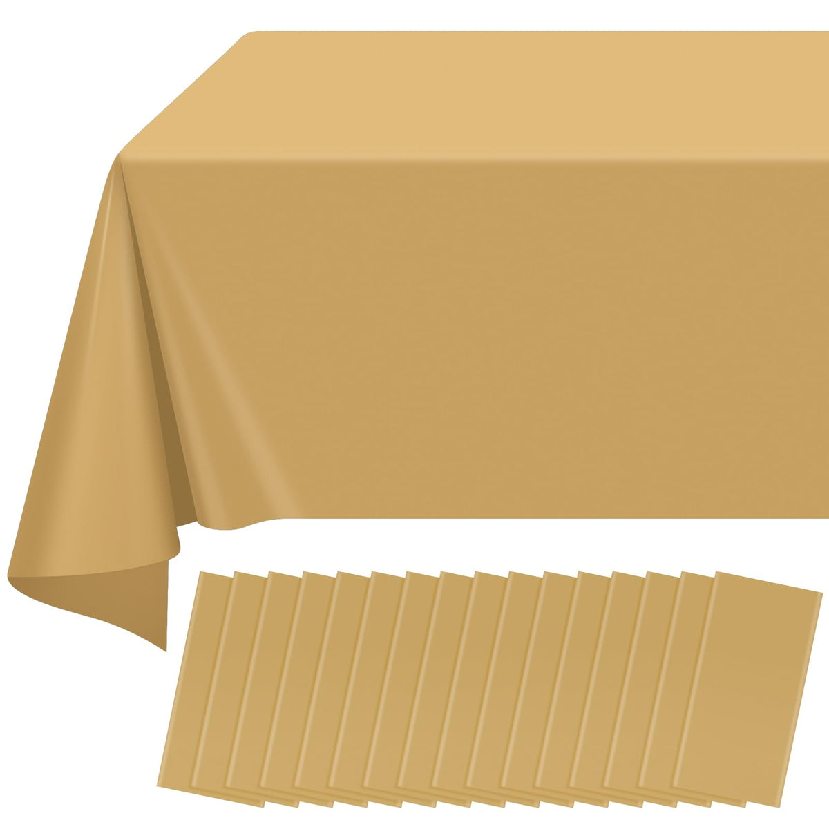12Pack Sage Green Plastic Checkered Tablecloth, Premium Decorative Disposable Sage Green Gingham Plaid Table Cloths for Parties, Rectangle Party Table Cover for Picnic Birthday Wedding, 54x108 Inch