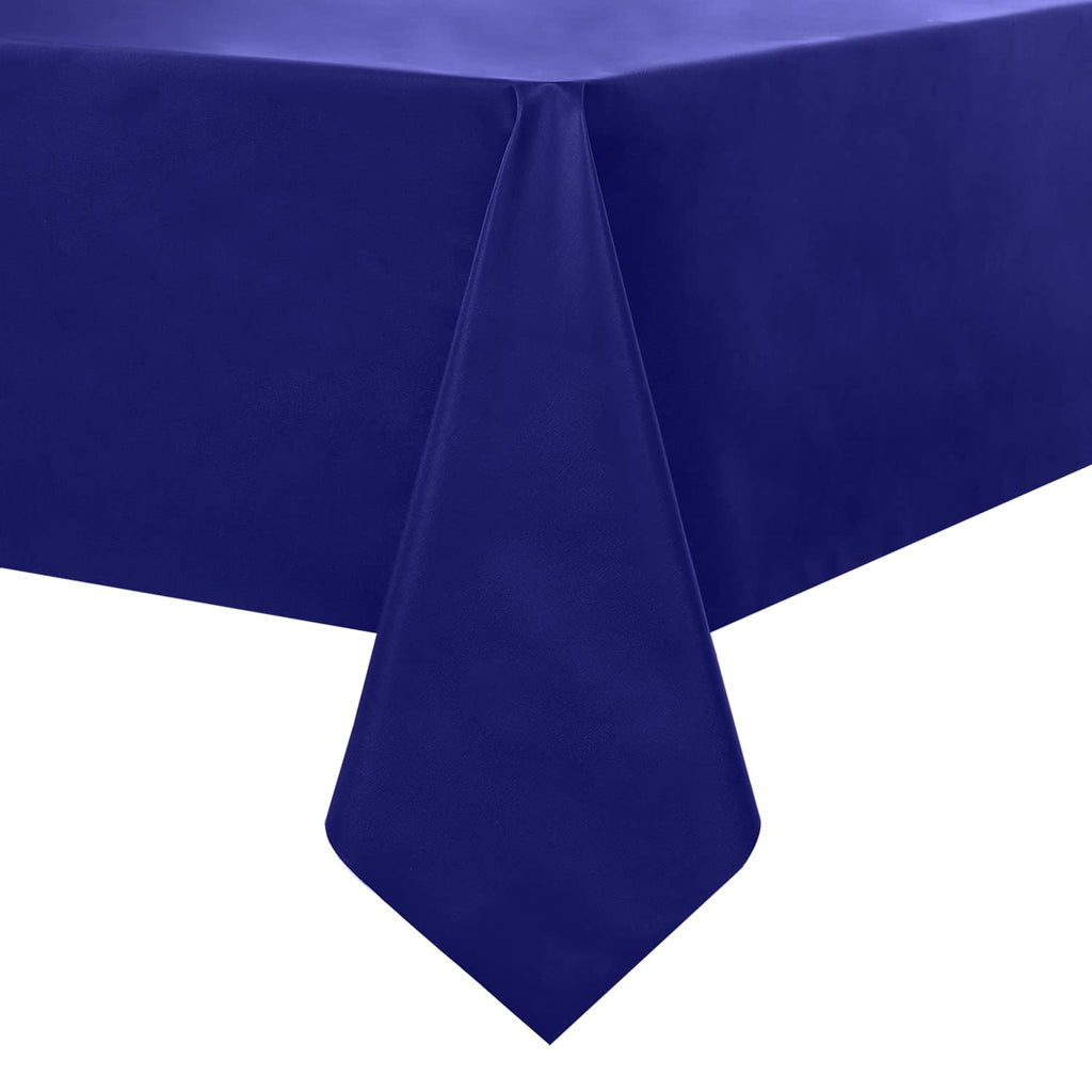 Romanstile Clear Plastic Table Cover Protector Tablecloth, 54 x 78 Inch