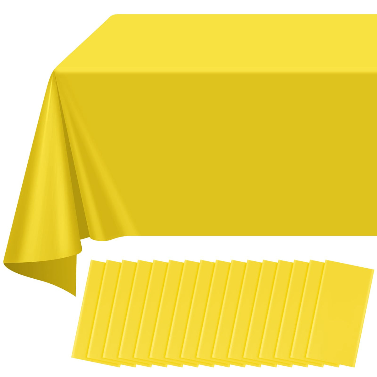 12Pack Sage Green Plastic Checkered Tablecloth, Premium Decorative Disposable Sage Green Gingham Plaid Table Cloths for Parties, Rectangle Party Table Cover for Picnic Birthday Wedding, 54x108 Inch