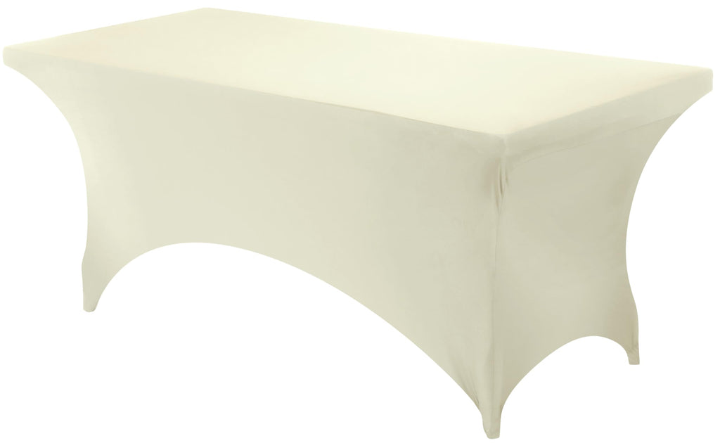 Utopia Kitchen Spandex Table Cloth 2 Pack [6FT, 72Lx30Wx30H Inch, Pink]
