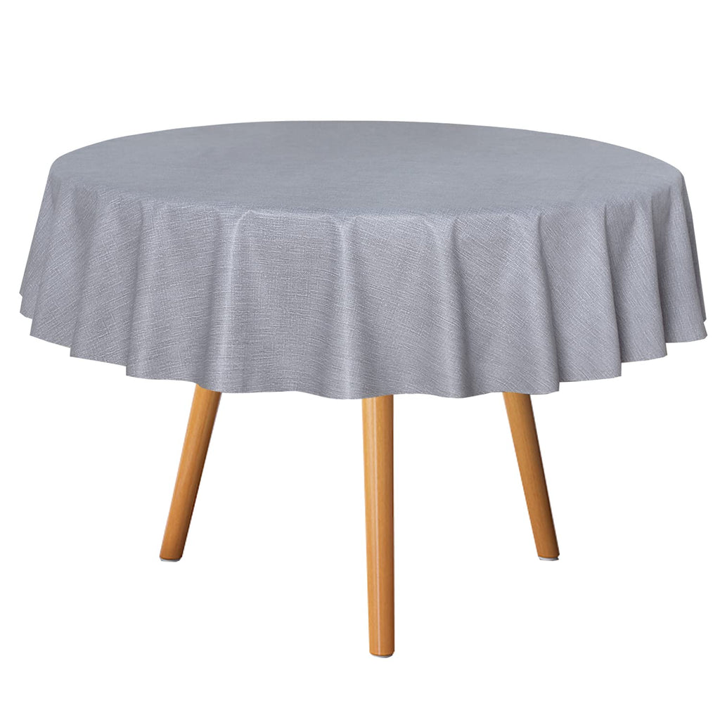 sancua Clear Plastic Table Cover Protector Waterproof Tablecloth 60x84 Inch