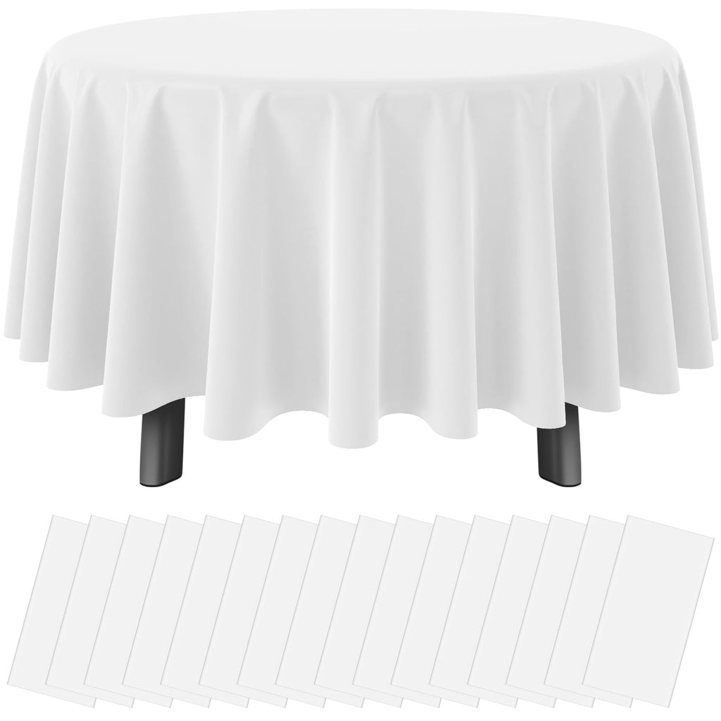 12Pack Sage Green Plastic Checkered Tablecloth, Premium Decorative Disposable Sage Green Gingham Plaid Table Cloths for Parties, Rectangle Party Table Cover for Picnic Birthday Wedding, 54x108 Inch