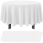 12Pack Sage Green Plastic Checkered Tablecloth, Premium Decorative Disposable Sage Green Gingham Plaid Table Cloths for Parties, Rectangle Party Table Cover for Picnic Birthday Wedding, 54x108 Inch