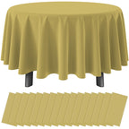 12Pack Sage Green Plastic Checkered Tablecloth, Premium Decorative Disposable Sage Green Gingham Plaid Table Cloths for Parties, Rectangle Party Table Cover for Picnic Birthday Wedding, 54x108 Inch