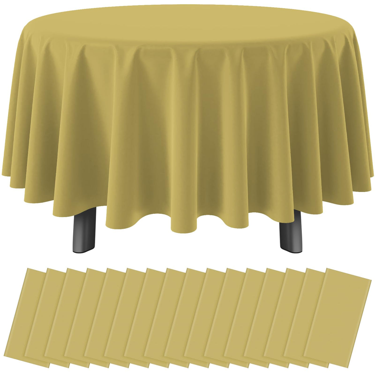 12Pack Sage Green Plastic Checkered Tablecloth, Premium Decorative Disposable Sage Green Gingham Plaid Table Cloths for Parties, Rectangle Party Table Cover for Picnic Birthday Wedding, 54x108 Inch