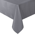 sancua White Table Cloths Rectangular, 8 Pack 90x132 Inch Tablecloths