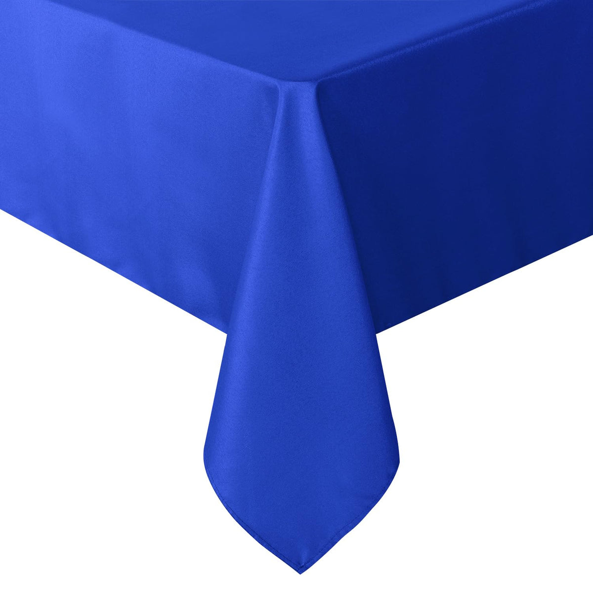 sancua White Table Cloths Rectangular, 8 Pack 90x132 Inch Tablecloths