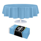 Grandipity Plastic Table Cloth Disposable 12 Pack 54” x 108” Rectangle