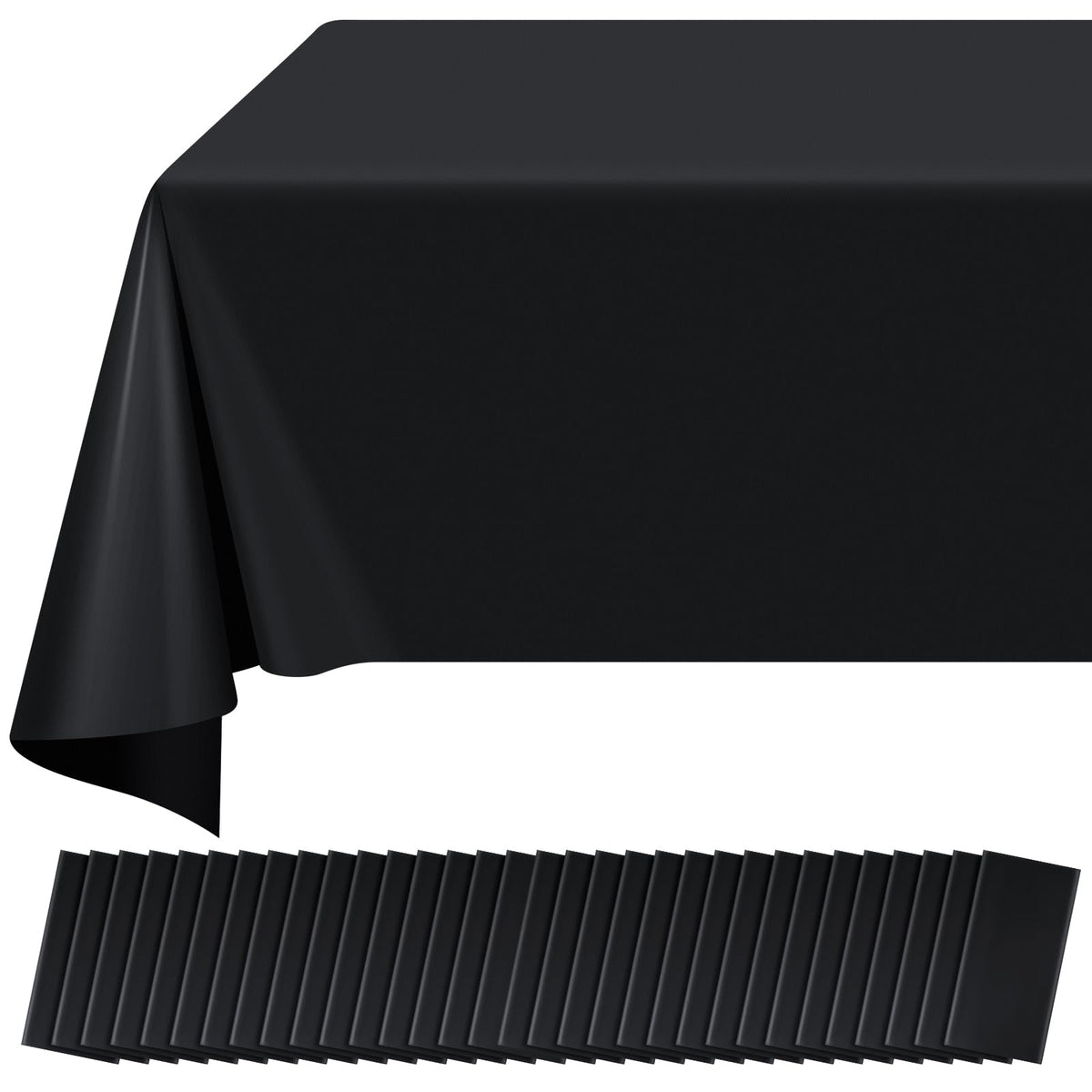 12Pack Sage Green Plastic Checkered Tablecloth, Premium Decorative Disposable Sage Green Gingham Plaid Table Cloths for Parties, Rectangle Party Table Cover for Picnic Birthday Wedding, 54x108 Inch