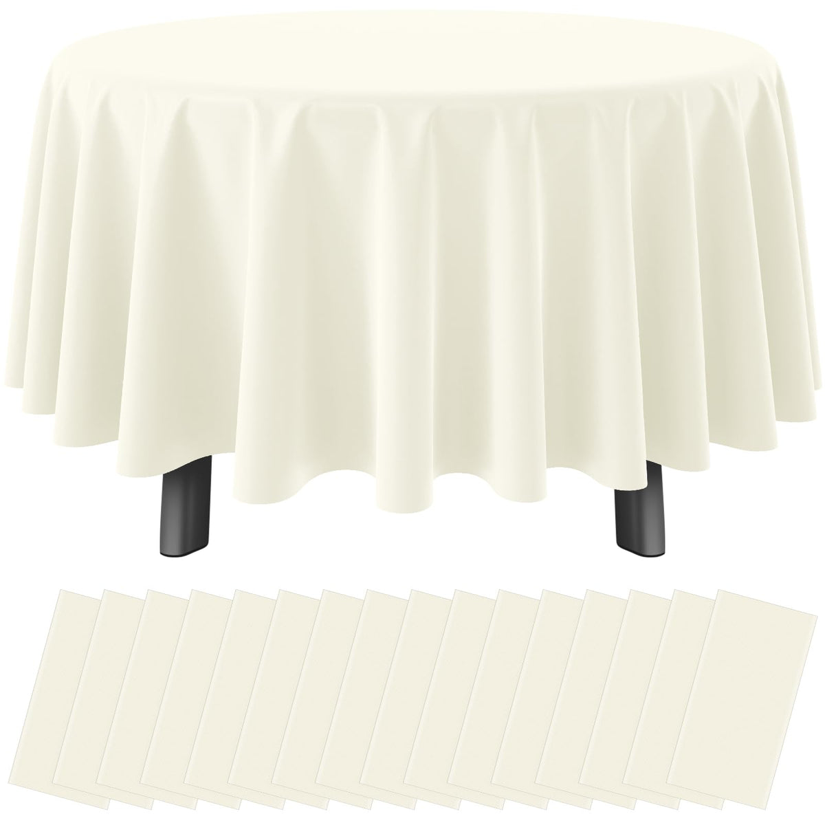 12Pack Sage Green Plastic Checkered Tablecloth, Premium Decorative Disposable Sage Green Gingham Plaid Table Cloths for Parties, Rectangle Party Table Cover for Picnic Birthday Wedding, 54x108 Inch