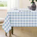 Gingham Tablecloth Rectangle Checkered Tablecloth Washable