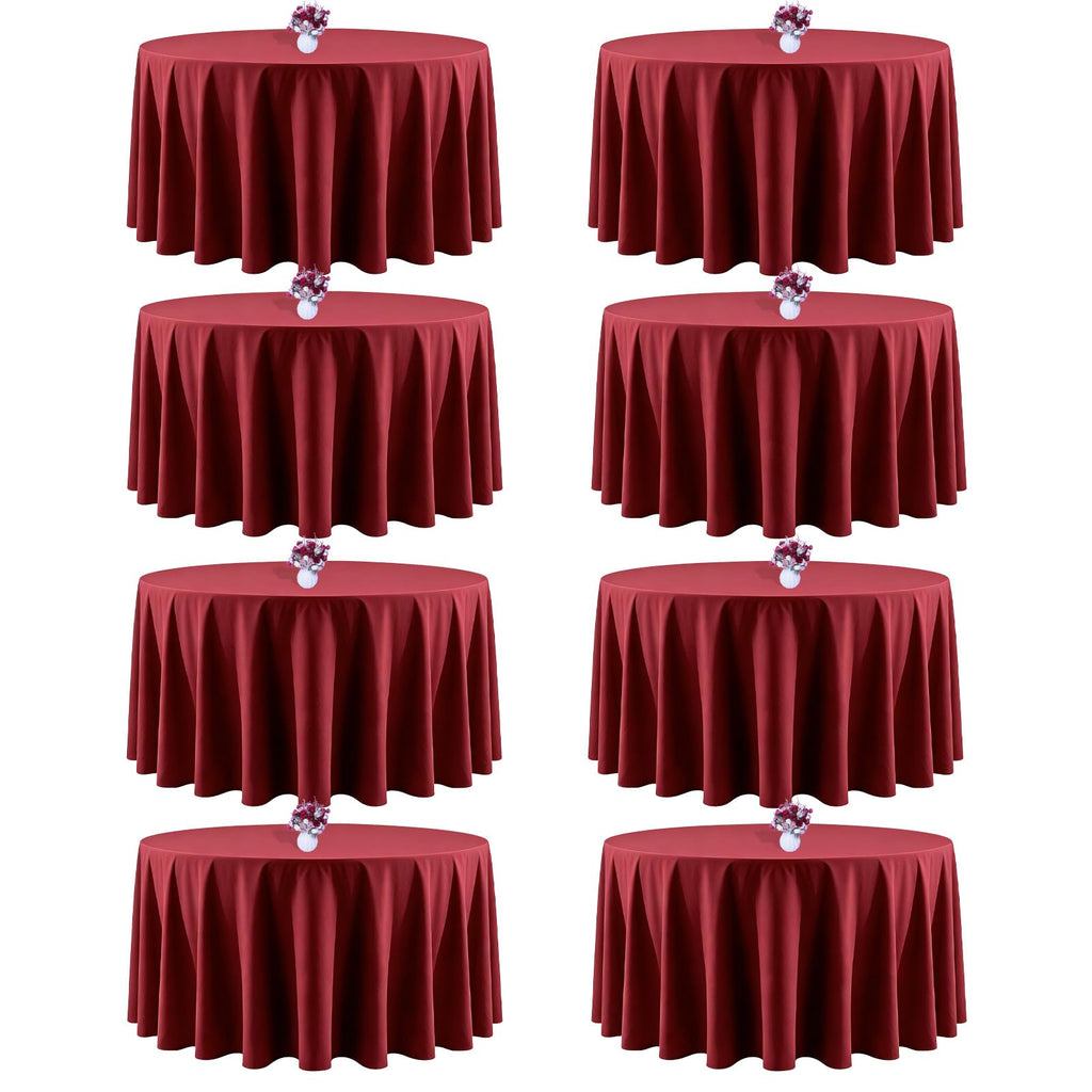 Black Tablecloths Rectangle 60 x 102 Inch, 12 Pack
