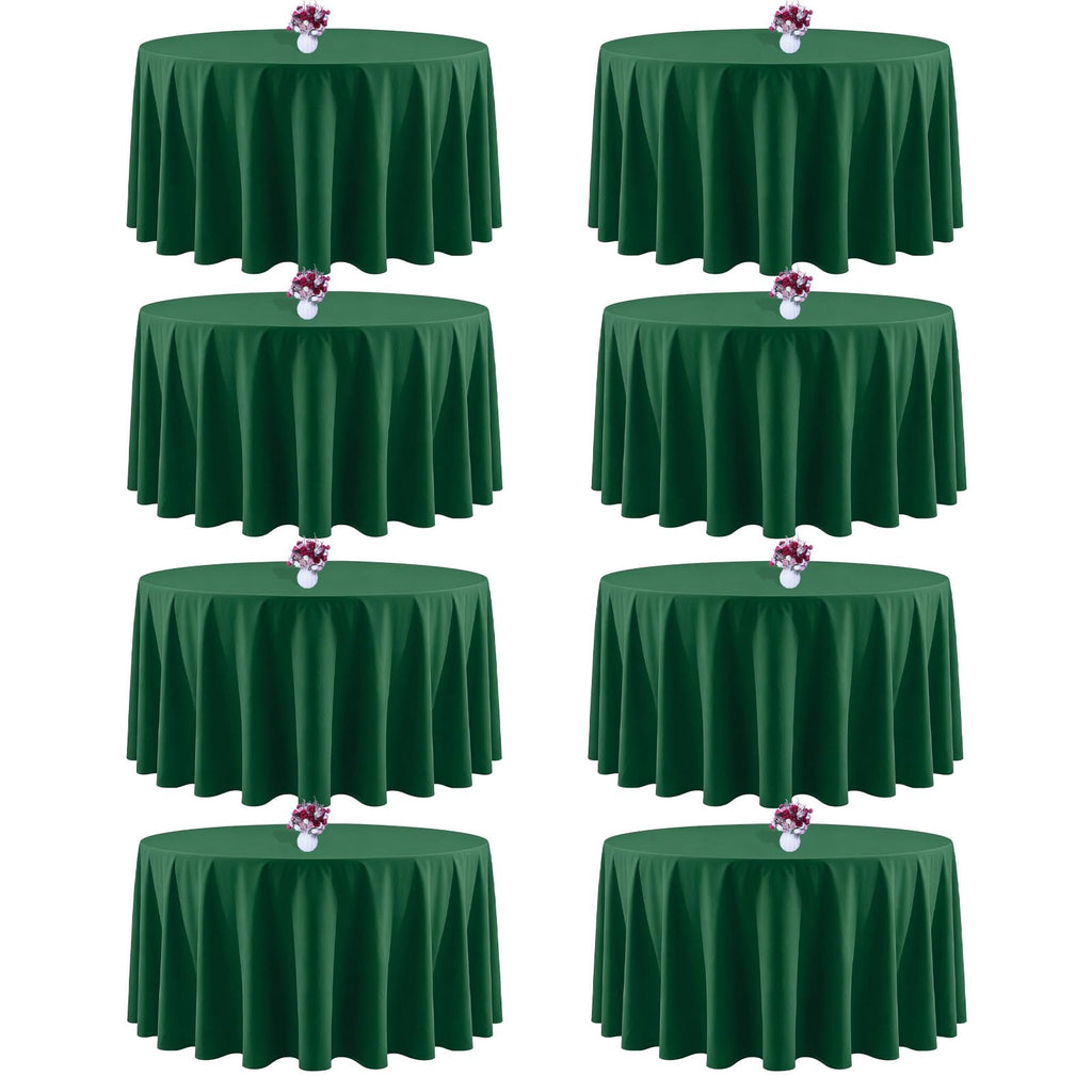 Black Tablecloths Rectangle 60 x 102 Inch, 12 Pack