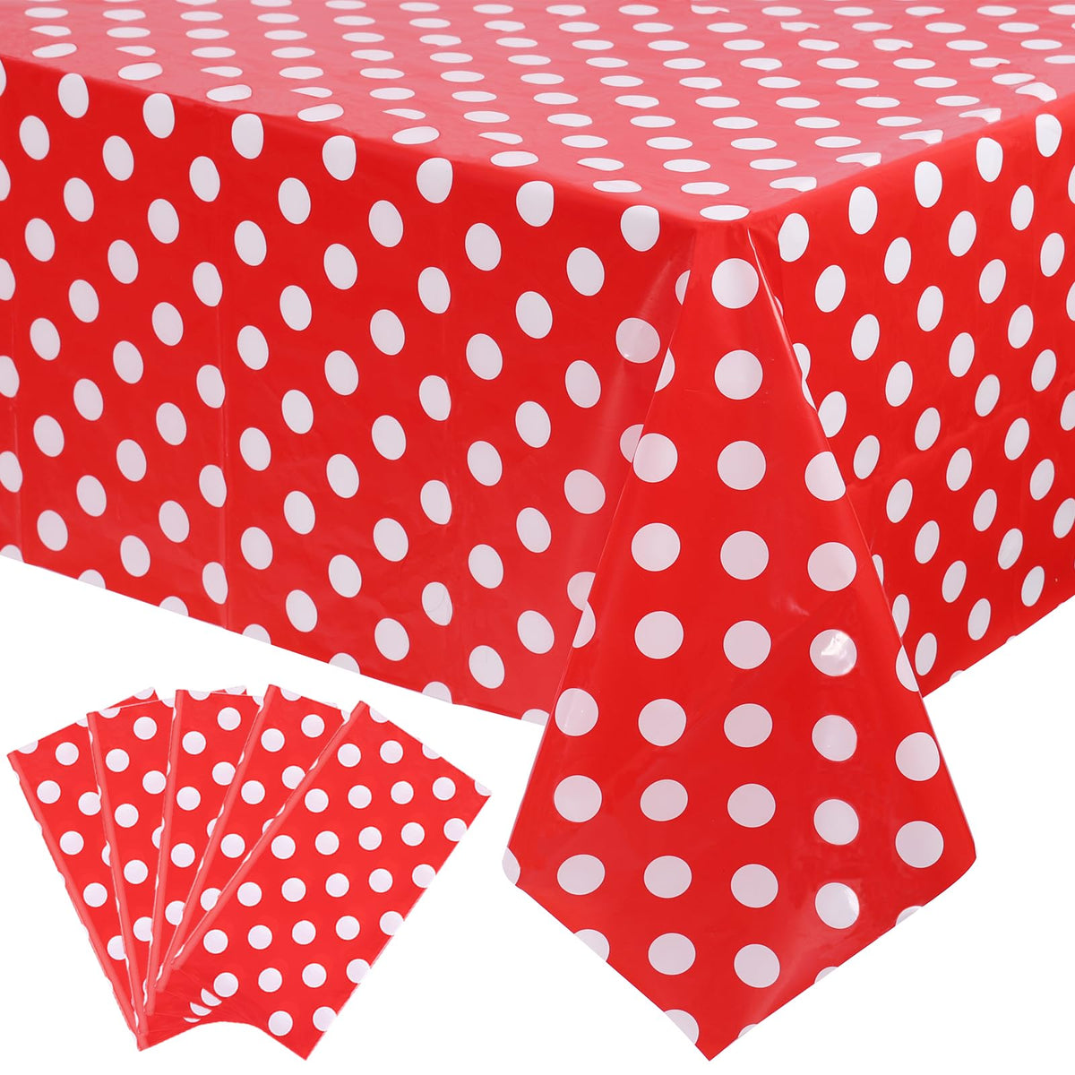 Kesfey 3 Packs Light Blue Gingham Tablecloth Pale Blue and White Checkered Tablecloths 54 x 108 Inches Disposable Plastic Gingham Tablecovers Waterproof Rectangle Picnic Table Cover for Birthday Party
