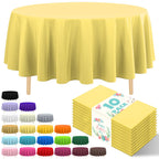 10 Pack Silver Grey Plastic Tablecloth 54x108 Inch Disposable Waterproof Rectangle Table Cover for Party Birthday Wedding Picnic Outdoor
