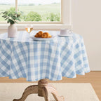 Gingham Tablecloth Rectangle Checkered Tablecloth Washable