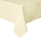 sancua White Table Cloths Rectangular, 8 Pack 90x132 Inch Tablecloths