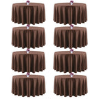 Black Tablecloths Rectangle 60 x 102 Inch, 12 Pack