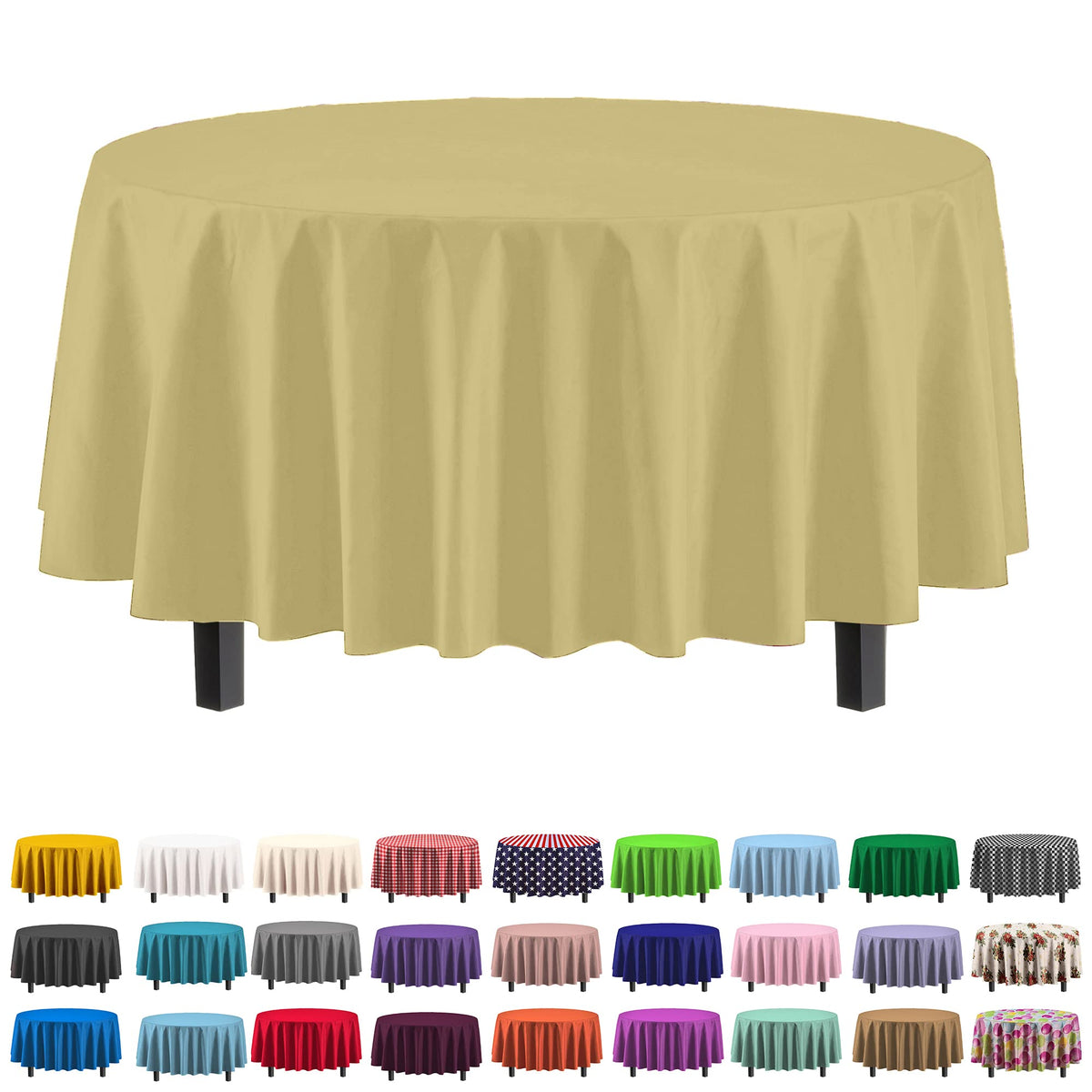 Exquisite Purple Plastic Table Cloth Disposable 6 Pack - 54 x 108 Inch Rectangle Tablecloth for 6 Foot Tables - Waterproof Table Cover for Party Wedding Birthday Graduation BBQ Catering