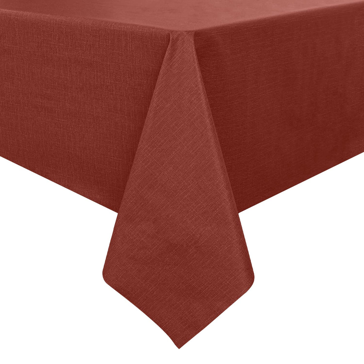 Romanstile Clear Plastic Table Cover Protector Tablecloth, 54 x 78 Inch