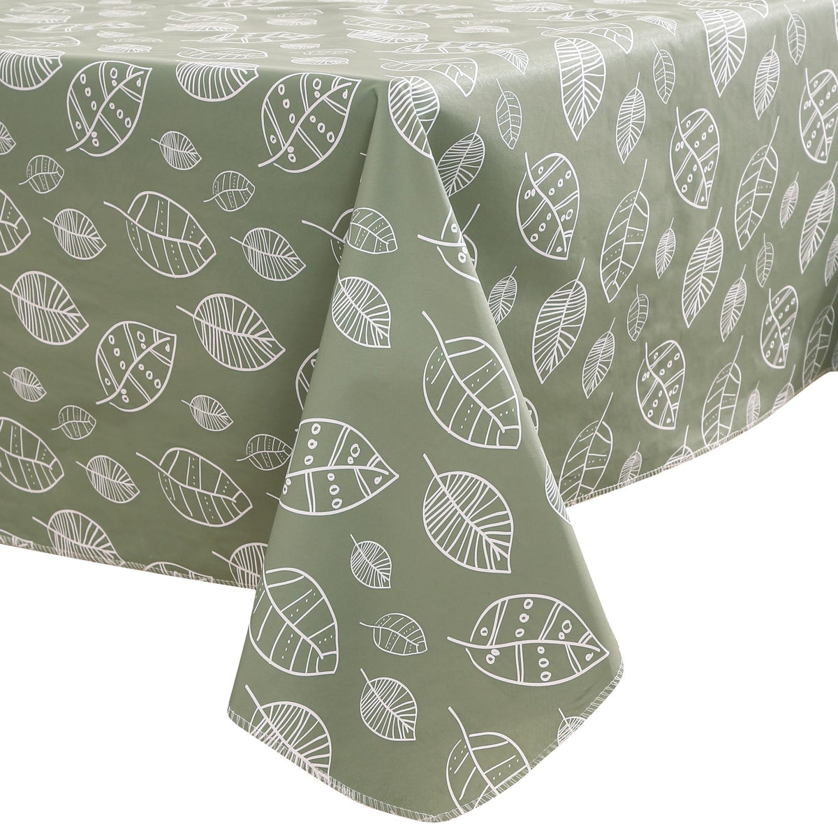 Heavy Duty Vinyl Tablecloth with Flannel Backing Waterproof Oil-Proof Plastic Table Cloth Stain-Resistant Wipeable Rectangle or Square Table Cover for Indoor and Outdoor (Color Checkered,54x54 Inch)