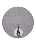 Chilewich Basketweave Placemats, Woven Round Placemats Set of 4