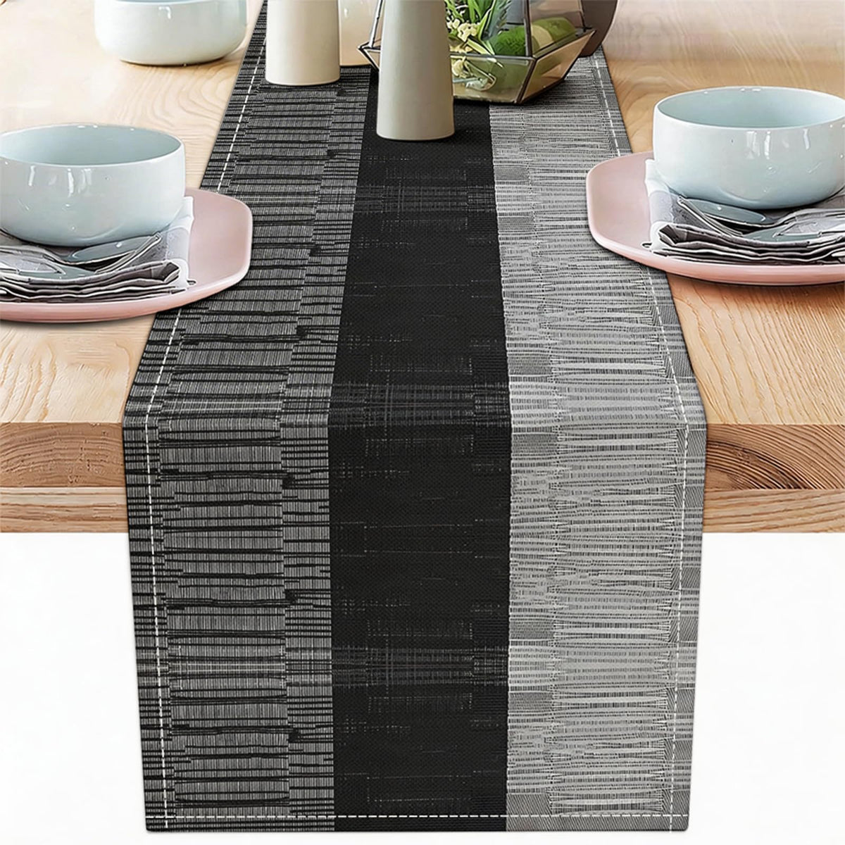 Niviy Placemats, Placemats Set of 4 Washable Place Mats, Green 12" x 18"