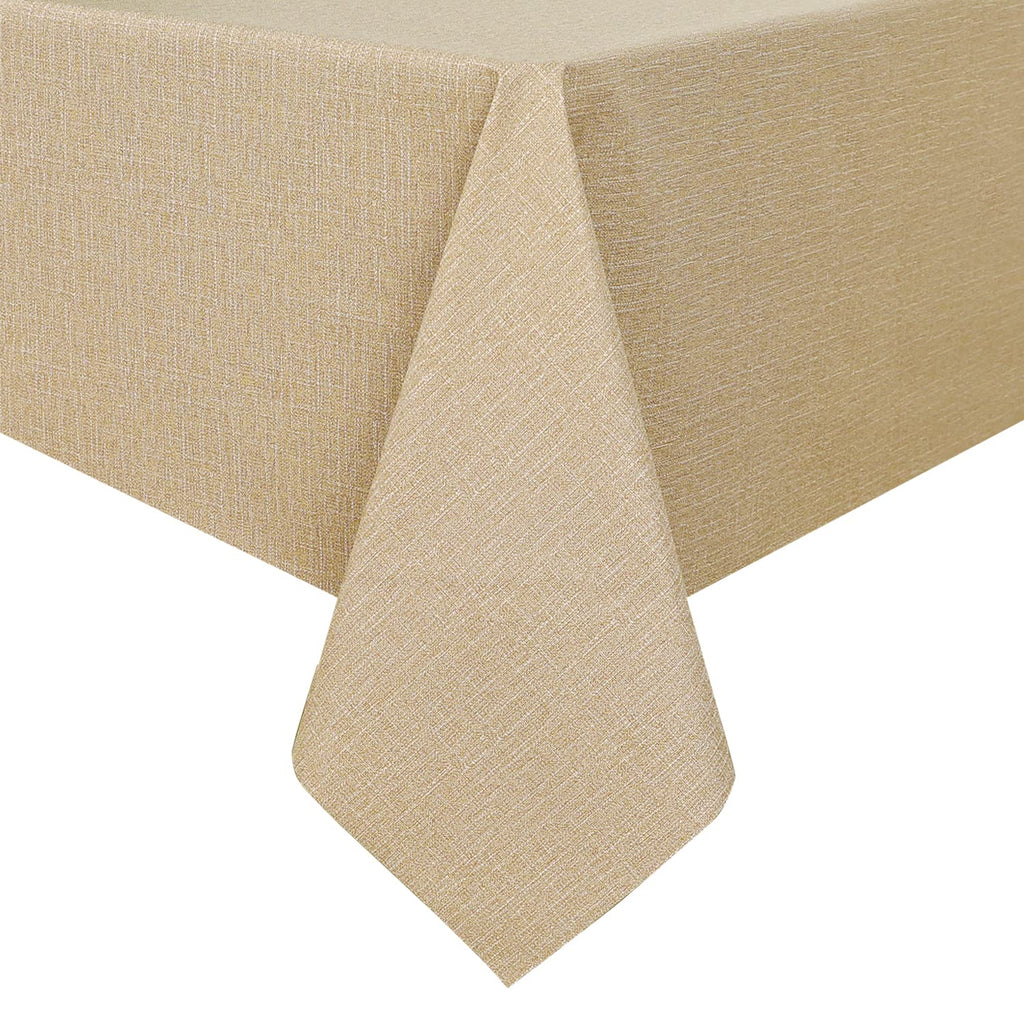 Romanstile Clear Plastic Table Cover Protector Tablecloth, 54 x 78 Inch