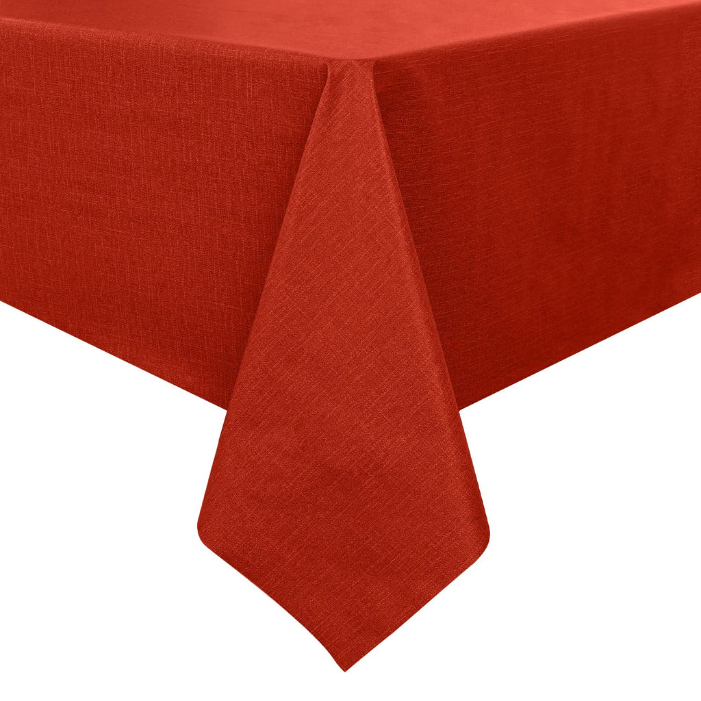 Romanstile Clear Plastic Table Cover Protector Tablecloth, 54 x 78 Inch