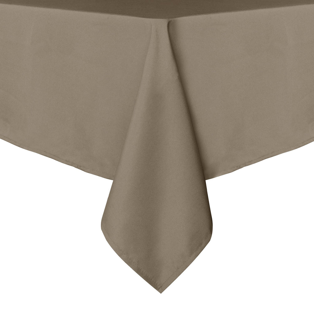 sancua White Table Cloths Rectangular, 8 Pack 90x132 Inch Tablecloths