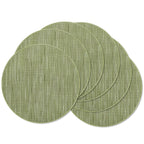 Niviy Placemats, Placemats Set of 4 Washable Place Mats, Green 12" x 18"