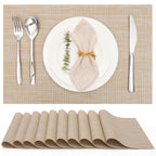 Myir JUN Placemats Set of 8 Kitchen and Dining Table Placemats