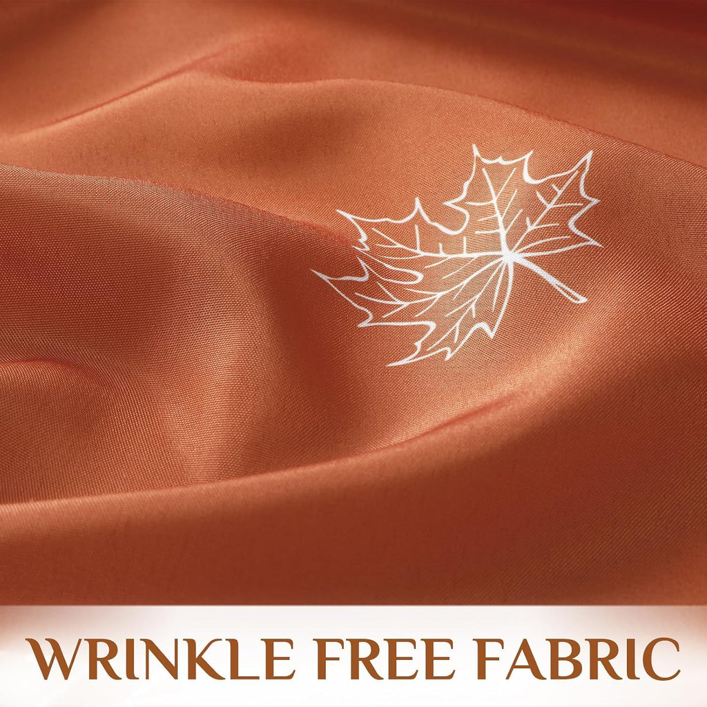 Softalker Fall Tablecloth Rectangle 60 x 84 Inch, Thanksgiving Home Decor