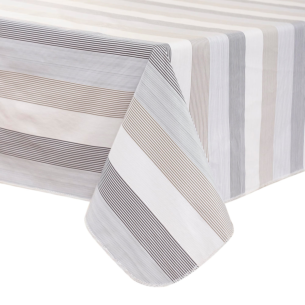 Heavy Duty Vinyl Tablecloth with Flannel Backing Waterproof Oil-Proof Plastic Table Cloth Stain-Resistant Wipeable Rectangle or Square Table Cover for Indoor and Outdoor (Color Checkered,54x54 Inch)