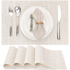 Myir JUN Placemats Set of 8 Kitchen and Dining Table Placemats