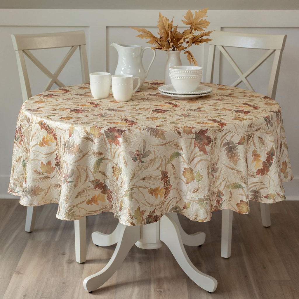 Benson Mills Natures Leaves Autumn Tablecloth (52" x 70" Rectangular)