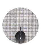 Chilewich Basketweave Placemats, Woven Round Placemats Set of 4