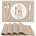 Myir JUN Placemats Set of 8 Kitchen and Dining Table Placemats
