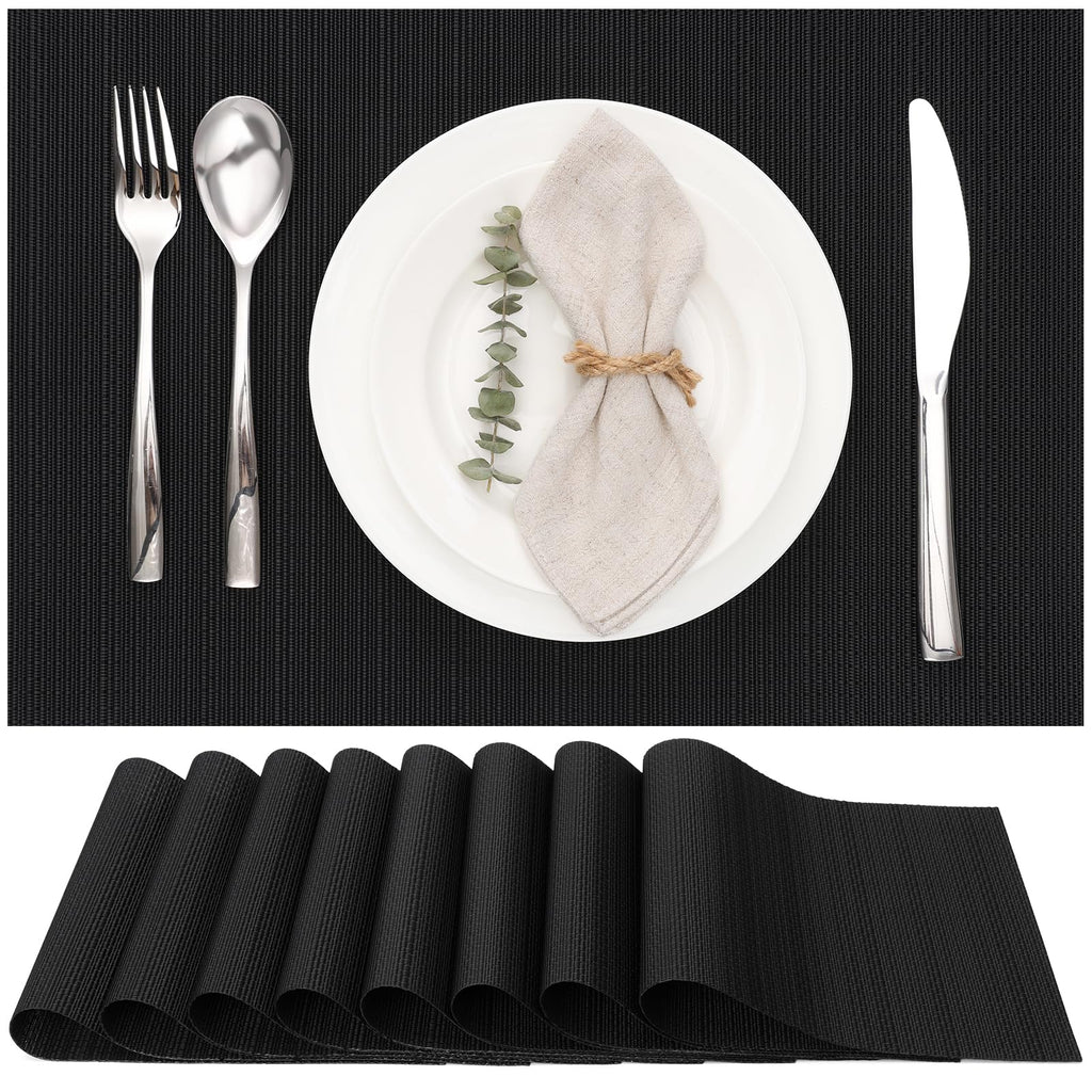 Myir JUN Placemats Set of 8 Kitchen and Dining Table Placemats