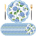 50 PCS Paper Placemats Disposable, Vintage Wildflower Place Mats