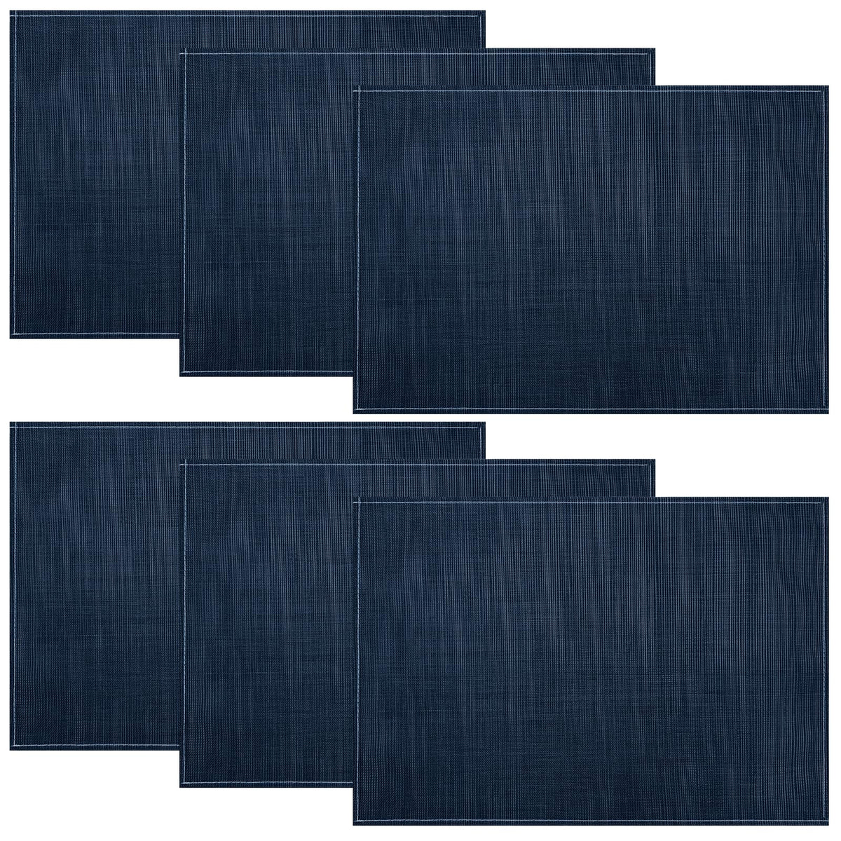 Niviy Placemats, Placemats Set of 4 Washable Place Mats, Green 12" x 18"