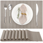 Myir JUN Placemats Set of 8 Kitchen and Dining Table Placemats