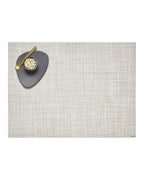 Chilewich Basketweave Placemats, Woven Round Placemats Set of 4