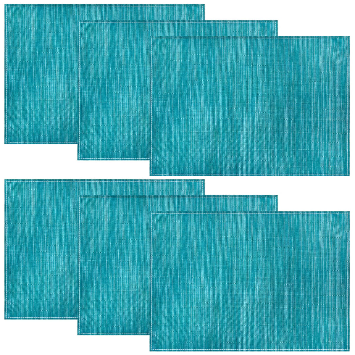Niviy Placemats, Placemats Set of 4 Washable Place Mats, Green 12" x 18"