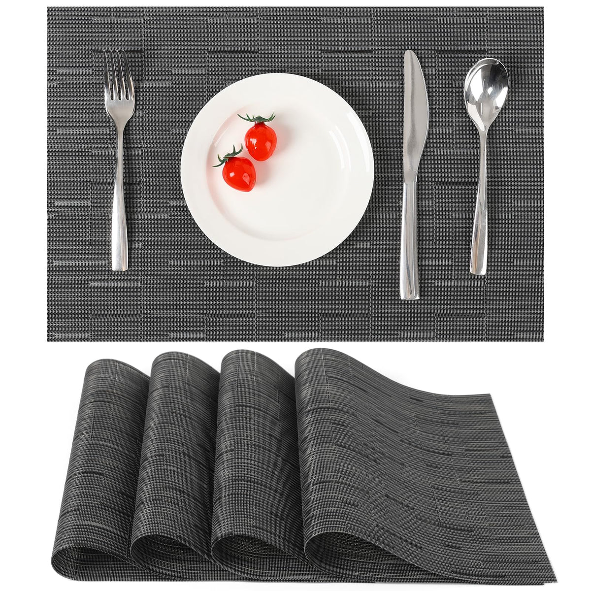 Myir JUN Placemats Set of 8 Kitchen and Dining Table Placemats